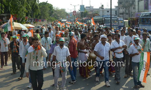 Congress rally in Mangalore